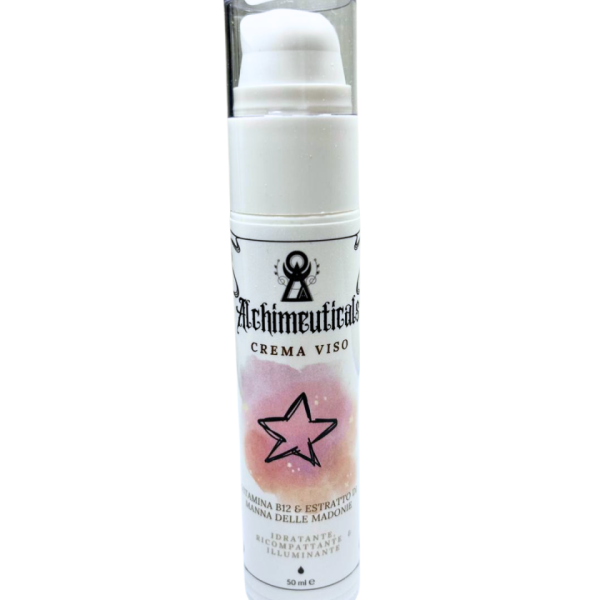 Crema viso vitamina B12 e manna delle madonne – idratante, rimpolpante e illuminante 50 ml