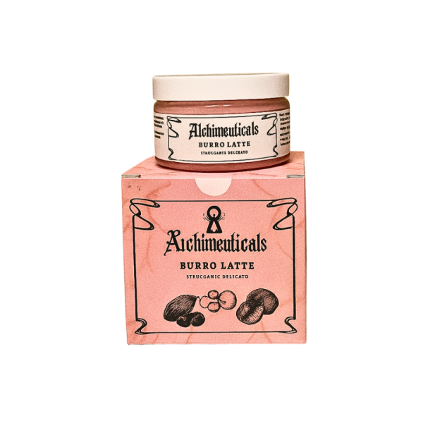 Burro latte struccante delicato al cocco e fragola con burro di karité bio, olio di cocco ed estratto di avena – 100ml