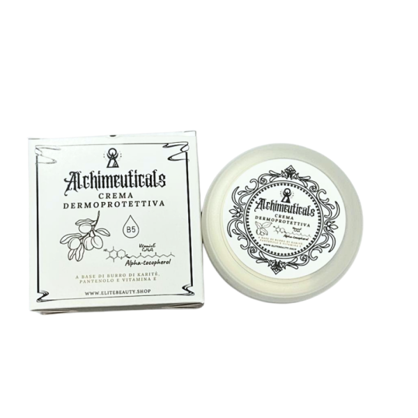 Crema mani dermoprotettiva 100 ml con burro di karité, pantenolo e vitamina E – anche come impacco con guanti in cotone