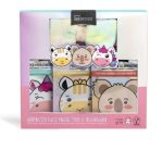 Animated Face Mask Trio + Fascetta – maschere viso purificante, idratante e illuminante